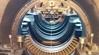 Steam Turbine Inner casings Alignment with piano wire | Technical Mechanical
