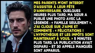 À l’anniversaire de mes parents, j'étais interdit — puis ma sœur a posté une photo…