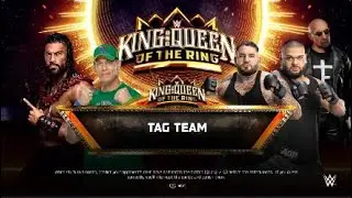 Roman Reigns & John Cena vs. The AOP: WWE King and Queen of The Ring
