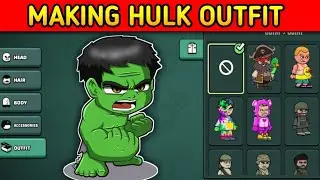 How to Make Hulk Outfit in Mini Militia