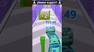 Money Running 🤑💰 #shortsfeed #gaming #trending #gameplay #games #money #moneyroller #cargousgame