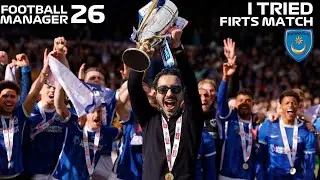 FM 26 -  I TRIED..! A....   First Match & Camera Settings #fm26