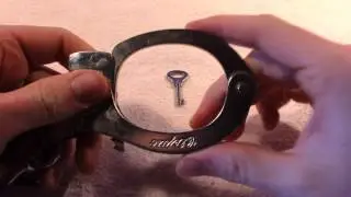 Clejuso No. 12D Handschellen Handcuffs Menottes Manette Germany Deutschland Solingen