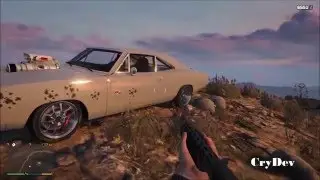 GTA 5 PC Crash Testing Fast and Furious 7 Dodge Charger