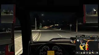 American Truck Simulator 2025 UPS Frozen Food to Blythe California
