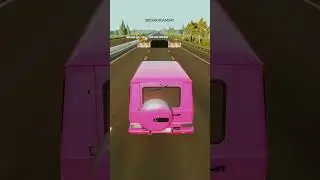 Cars vs tire stacks 😲#shorts #youtubeshort #beamngdrive #beamng