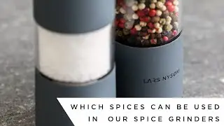 LARS NYS&Oslash;M | Which spices can be used in our spice grinders?