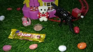 Miniature Chocolate Tea Recipe | Chocolate Chai | Miniature Cooking | Chotto Food Mahal