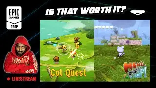 Epic Games Drop : Cat Quest & Neko Ghost, Jump! | 1080p | Gameplay and Review