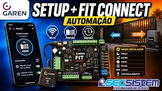 Instalação e configuração GAREN SETUP placa FIT CONNECT