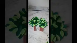 #papercraft #papertree #easy @amra_amar