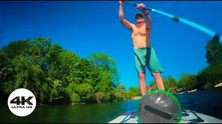 SUP TV | Paddleboarding In Copenhagen - First Day Of Summer ☀️ |  4K Slow TV & Water ASMR