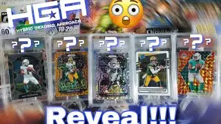HGA Submission Reveal!!! 1st 5 Card Sub with Hybrid Grading Approach
