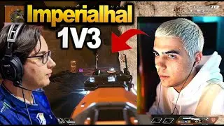 Команда Яни из ImperialHal 1v3 в тренировочных матчах ALGS!!