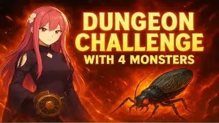 Neo monster Dungeon challenge with 4 momsters 