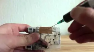 Druckerpatrone ohne Spezialwerkzeug bef&uuml;llen