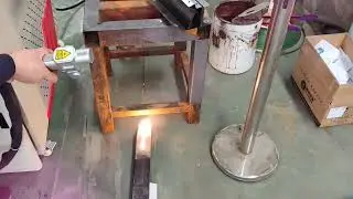 Test video--3000w continuous fiber laser cleaning machine