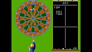 Sega Master System Longplay - Family Games - Darts - 301