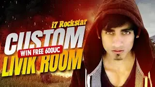 Lets Play Custom Rooms Win Free UC - PUBG LIVE