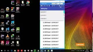 Android Mini Project Billing Machine part-1