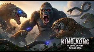 The Ultimate Showdown The Battle of King Kong vs Giant Animals Alpha's Roar