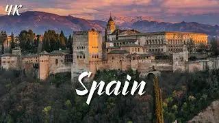 Spain 4K Relaxation Film | Scenic Nature & Calming Music
