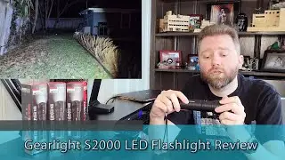 LIGHT UP THE NIGHT - Powerful Gearlight S2000 LED Flashlight Review
