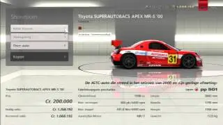 Toyota SUPERAUTOBACS APEX MR S '00