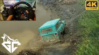 Xtreme Mud off Road | Snow Runner | 4K UHD | 60fps | Game Capture