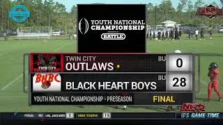 TWIN CITY OUTLAWS VS BLACK HEART BOYS 8U