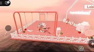 menara susu strawberry ( tur strawberry)  diatas laut - milk strawberry tower - Roblox 
