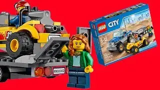 LEGO | BUILDING UP THE DUNE BUGGY TRAILER TUTORIAL | VIDEOS FOR KIDS