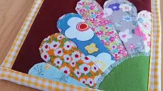 Amazing Idea To Use Up Your Scrap Fabric | Create Beautiful Item For Your Home