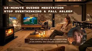 Stop Overthinking Tonight | Calm Your Mind & Drift Into Sleep  (15 Minutes)