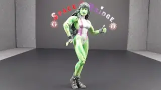 Marvel Select She-Hulk Special Collector Edition figura bemutatása