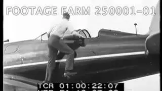 Lindbergh To Greenland In Lockheed Monoplane 250001-01 | Footage Farm