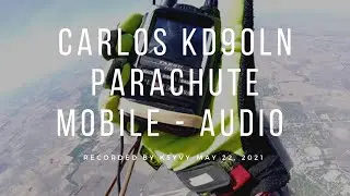 KD9OLN ham radio Parachute mobile Audio from K5YVY
