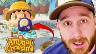 Let's Play Animal Crossing: I Dug Up My First Fossil!!
