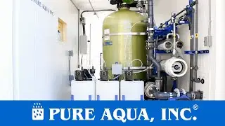Custom Designed Containerized RO System | Bahamas | 10,000 GPD | www.pureaqua.com