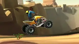 MMX Hill Dash-2 Gameplay of Quad Bike