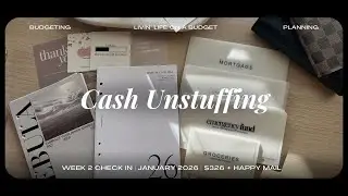 Week 2 Check in | January 2026 | $326 + Happy Mail from @Trangsplans