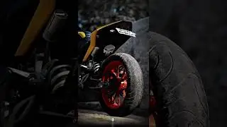 Pulsar RS 200 Modified 💛💀 | RS 200 modification #rs200 #rs200lover #modification #shorts