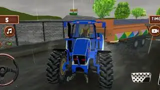 Modern Tractor Farming Driving Simulator 3D - New Tractor Games - Android  Gameplay Part 1