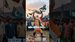 💪india PM V/S Pakistan PM🤣 #wildliferescue #funny #savingwildlife #funny #shorts #modi #viral #usa