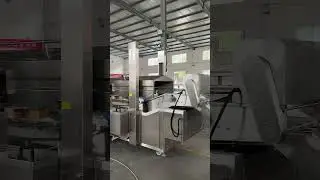 Chicken nuggets fryer,French fries fryer, Continuous frying machine #fryingmachine