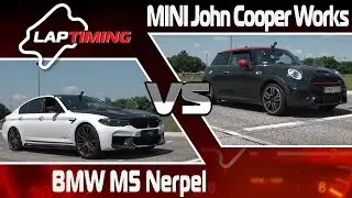 M5-ből sosem elég! MINI JCW vs. BMW M5 Nerpel (LapTiming ep. 89)