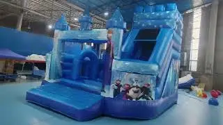 Inflatable Bouncy Castle Bounce House Moonwalk Custom Frozen Inflatable Bounce House for Sale