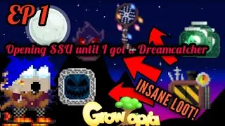 Opening Ghost-in-Jar until I got a Dreamcatcher! #1 [INSANE!] - Growtopia