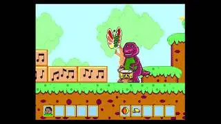 Barney's Hide & Seek Game Genesis Intro + Gameplay [No Commentary]