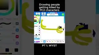 PT 1 OF DRAWING PC2 CHARACTERS KILLING PEOPLE  #roblox #robloxmemes #pillarchase2 #wyst #pacman